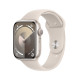 Älykello Apple Watch Series 9 GPS 45mm Starlight Aluminium Case with Starlight Sport Band - S/M MR963ET/A