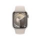 Älykello  Apple Watch Series 9 GPS 41mm Starlight Aluminium Case with Starlight Sport Band - M/L MR8U3ET/A