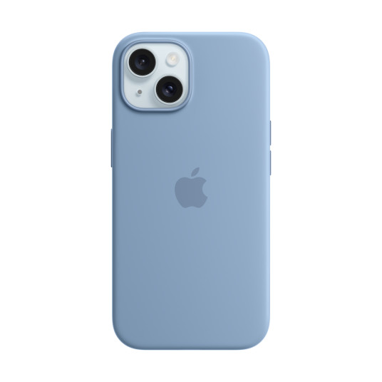 Puhelin kotelo Apple iPhone 15 Silicone Case with MagSafe Winter Blue