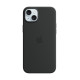 Puhelin kotelo Apple iPhone 15 Plus Silicone Case with MagSafe Black