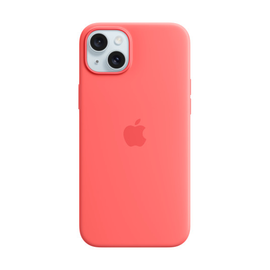 Puhelin kotelo Apple iPhone 15 Plus Silicone Case with MagSafe Guava