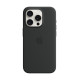 Puhelin kotelo Apple iPhone 15 Pro Silicone Case with MagSafe Black