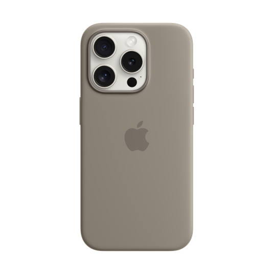 Puhelin kotelo Apple iPhone 15 Pro Silicone Case with MagSafe Clay