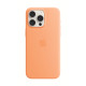 Puhelin kotelo Apple iPhone 15 Pro Max Silicone Case with MagSafe Orange Sorbet