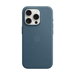 Puhelin kotelo Apple iPhone 15 Pro FineWoven Case with MagSafe Pacific Blue