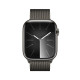 Älykello Apple Watch Series 9 GPS + Cellular 45mm Graphite Stainless Steel Case with Graphite Milanese Loop MRMX3ET/A