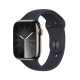 Älykello Apple Watch Series 9 GPS + Cellular 45mm Graphite Stainless Steel Case with Midnight Sport Band - M/L MRMW3ET/A