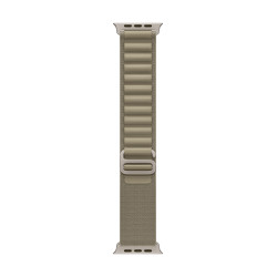 Rannekoru Apple Watch 49mm Olive Alpine Loop - Large