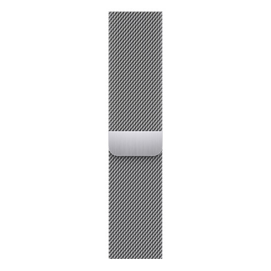 Rannekoru Apple Watch 45mm Silver Milanese Loop