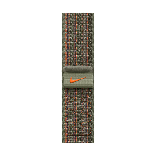 Rannekoru Apple Watch 41mm Sequoia/Orange Nike Sport Loop