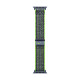 Rannekoru Apple Watch 45mm Bright Green/Blue Nike Sport Loop