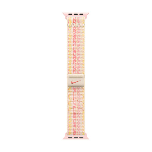 Rannekoru Apple Watch 41mm Starlight/Pink Nike Sport Loop