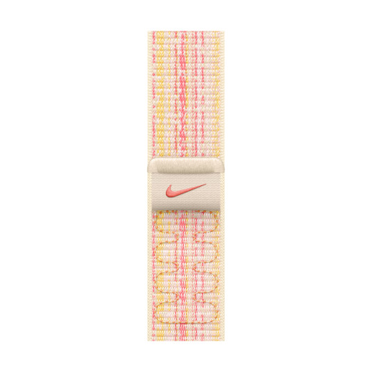 Rannekoru Apple Watch 41mm Starlight/Pink Nike Sport Loop