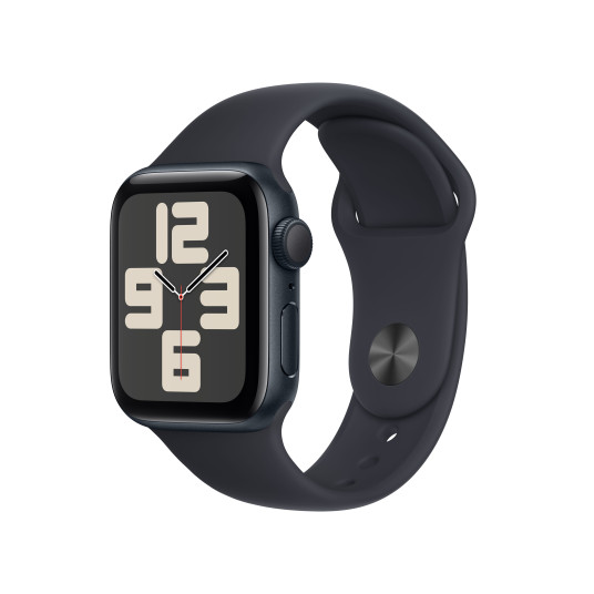 Älykello Apple Watch SE GPS 40mm Midnight Aluminium Case with Midnight Sport Band - M/L MR9Y3ET/A