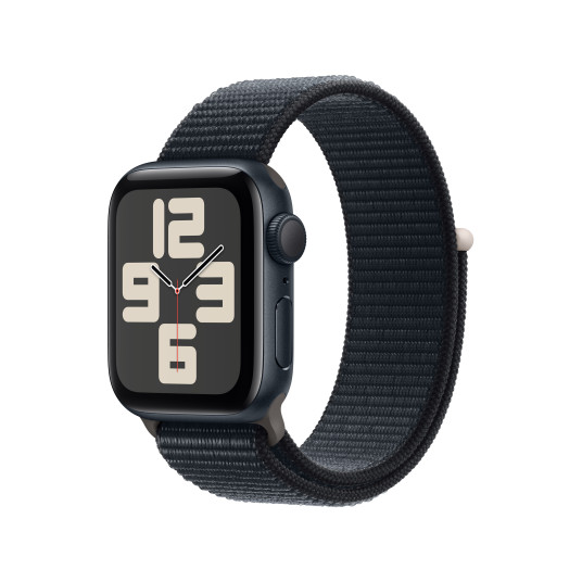 Älykello Apple Watch SE GPS 40mm Midnight Aluminium Case with Midnight Sport Loop MRE03ET/A