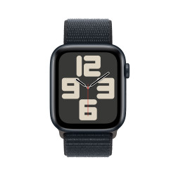 Älykello Apple Watch SE GPS 44mm Midnight Aluminium Case with Midnight Sport Loop MREA3ET/A