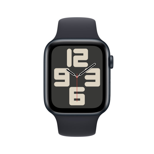 Älykello Apple Watch SE GPS + Cellular 44mm Midnight Aluminium Case with Midnight Sport Band - S/M MRH53ET/A