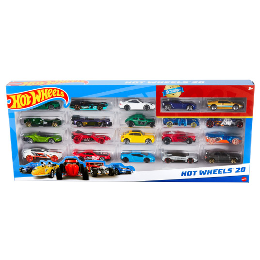 Kahdenkymmenen Hot Wheels -mallin sarja