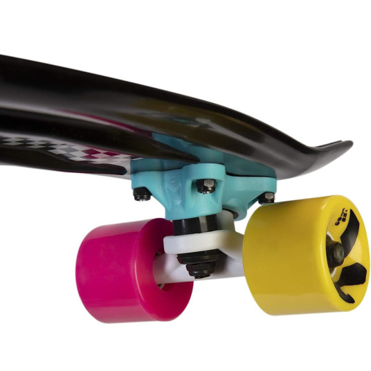 Retro Poly Cruiser rullalauta 50 kg, shakkilauta