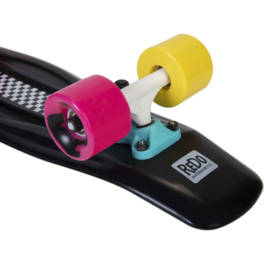 Retro Poly Cruiser rullalauta 50 kg, shakkilauta