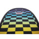 Retro Poly Cruiser rullalauta 50 kg, shakkilauta