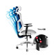 Ergonominen tuoli DIABLO V-BASIC: valkoinen-harmaa