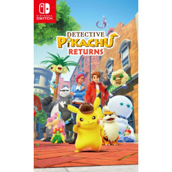 Nintendo switch -peli Detective Pikachu Returns