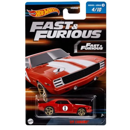 Hot Wheels -malliauto elokuvasta "The Fast and the Furious"