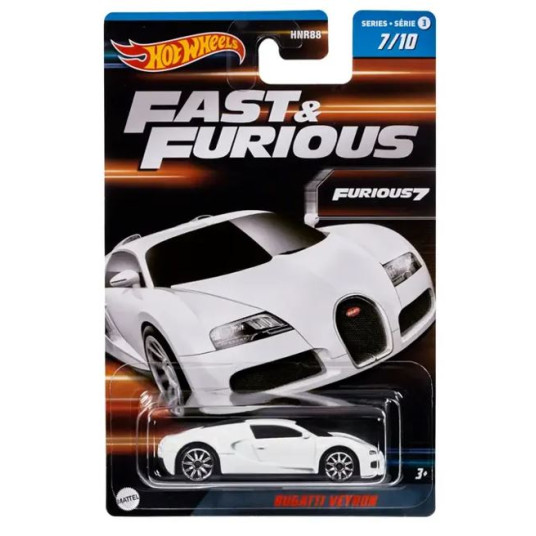 Hot Wheels -malliauto elokuvasta "The Fast and the Furious"