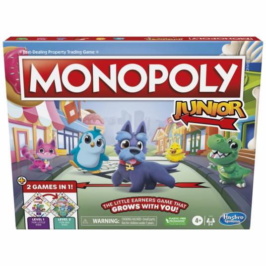 MONOPOLY Peli "Monopoli lapsille 2 in 1" (Liettua)