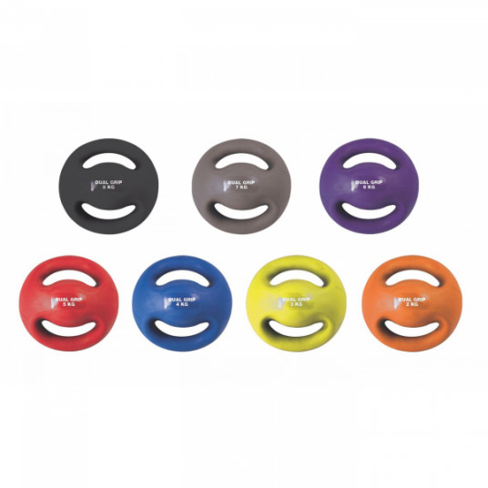 Lääkepallo DualGrip Amaya 2-8kg