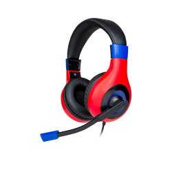 Kuulokkeet Bigben Stereo Headset Wired, Blue&Red