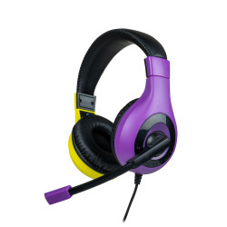 Kuulokkeet Bigben Stereo Headset Wired, Yellow&Purple
