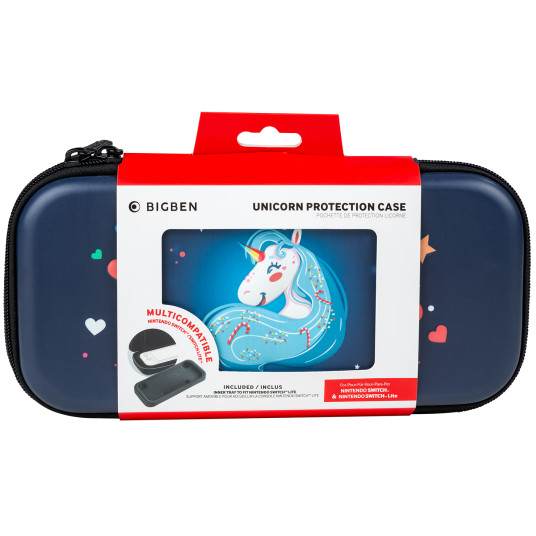 Kotelo BigBen Nintendo Switch Pouch Unicorn 3D Design