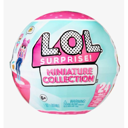 LOL SURPRISE - nukke yllätyspallossa Miniature Collection, 590606