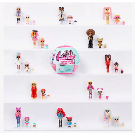 LOL SURPRISE - nukke yllätyspallossa Miniature Collection, 590606