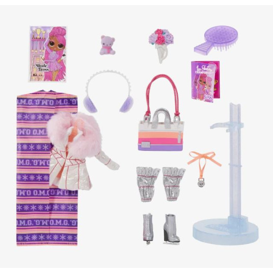 LOL SURPRISE - nukke OMG Sports Doll Skate Boss, 579809