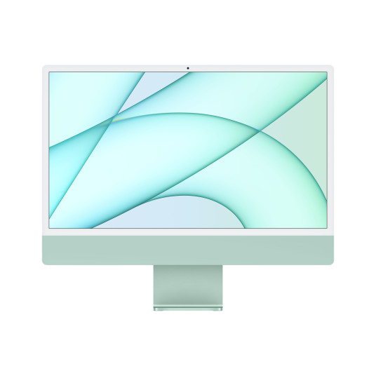 Kiinteä tietokone Apple iMac 24" Retina 4.5K, Apple M1, 8C CPU, 8C GPU, 8GB RAM, 512GB SSD, Green, MGPJ3ZE/A