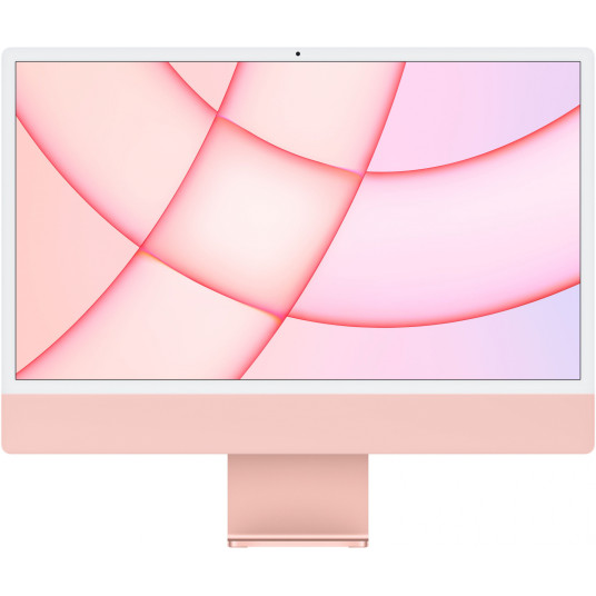 Pöytätietokone Apple iMac 24" Retina 4.5K, Apple M1, 8C CPU, 8C GPU, 8GB RAM, 256GB SSD, Pink, MGPM3ZE/A