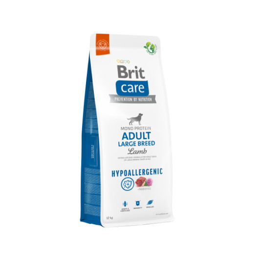 Brit Care Hypoallergenic Adult Large Breed Lamb -kuivaruoka koirille, joilla on karitsa 3 kg