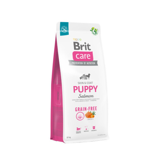 Brit Care Viljaton Puppy Salmon -kuivaruoka lohen pennuille 3 kg