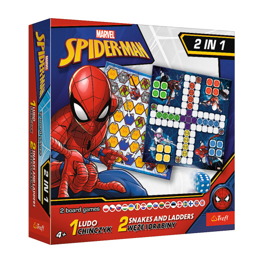 TREFL SPIDER-MAN lautapeli 2 in 1 "Spider-Man"