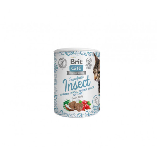 Brit Care Cat herkku Superfruits Insect 100 g