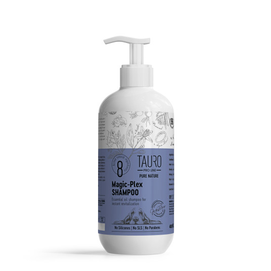 Pure Nature Magic-Plex koiran ja kissan turkista palauttava shampoo 400 ml