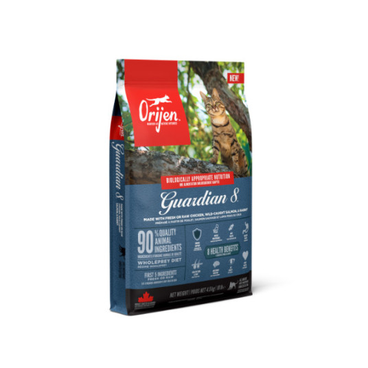 Orijen Guardian 8 kuivaruoka kissoille 4,5 kg