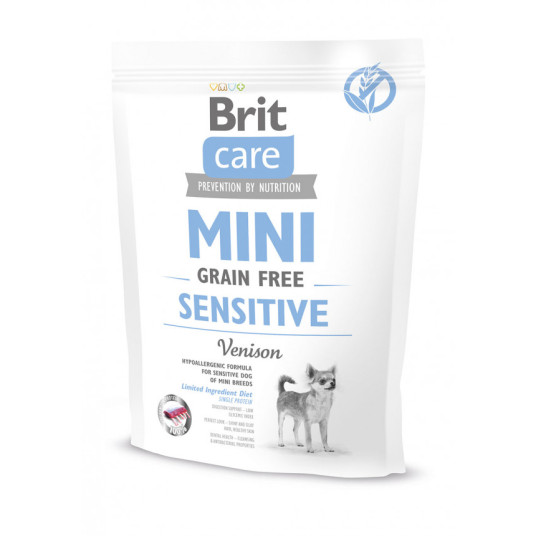 Brit Care Mini Sensitive kuivaruoka pienikokoisille koirille 400 g