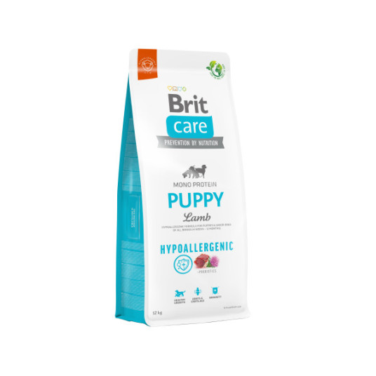 Brit Care Hypoallergenic Puppy Lamb kuivaruoka pennuille karitsan kanssa 1kg