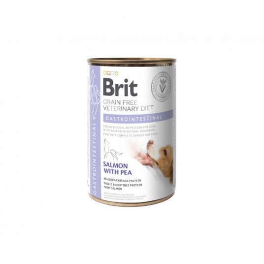 Brit GF Veterinary Diets säilykeruokaa koirille Ruoansulatuskanava 400 g