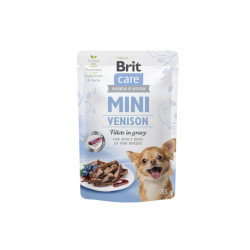 Brit Care Mini Conc. laukku koirille Hirvenfileet kastikkeessa 85 g