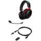 Kuulokkeet HyperX Cloud III Wireless Black/Red